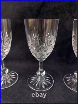 Cristal St Louis 8 Verres A Vin Rouge Massenet Pied Taillé Etoile (A8) Cristal St Louis 8 Verres A Vin Rouge Massenet Pied Taillé Etoile (A8)