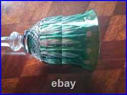 Cristal St Louis Verre TOMMY COULEUR VERT foncé