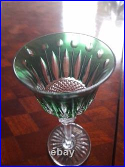 Cristal St Louis Verre TOMMY COULEUR VERT foncé