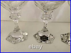 Cristal de SAINT-LOUIS Modèle Chambord 6 petite coupes (11cm) état neuf Cristal de SAINT-LOUIS Modèle Chambord 6 petite coupes (11cm) état neuf
