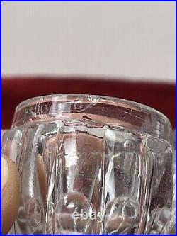 Cristallerie Le Creusot 5 verres à liqueur Baccarat St Louis Époque Charles X