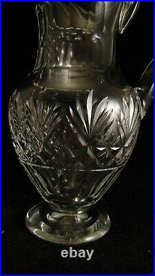 Cruche / broc en cristal de Saint Louis modèle Massenet