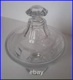 Drageoir En Cristal Baccarat Saint Louis XIX Ème