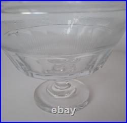 Drageoir En Cristal Baccarat Saint Louis XIX Ème