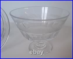 Drageoir En Cristal Baccarat Saint Louis XIX Ème