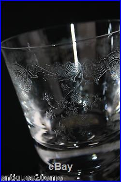 Ensemble 6 verres à whisky Old Fashion en cristal de Saint Louis Cléo
