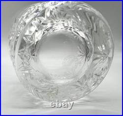 Ensemble de 4 verres à whisky en cristal Saint-Louis Modèle Florence Signés