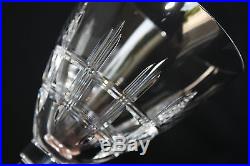 Ensemble de 6 verres à eau en cristal de Saint Louis modèle Atlanta