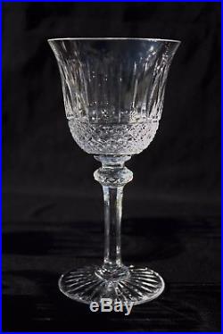 Ensemble de 6 verres à vin en cristal de Saint Louis modèle Tommy 14 cm
