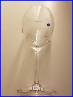 Exceptionnel Cristal Saint Louis verres modèle Boticelli rarissime état neuf x 6