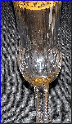 Flute A Champagne En Cristal De St Louis Thistle Or En Parfait Etat