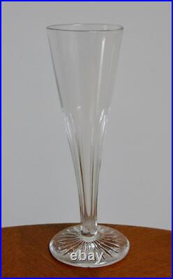 FLUTE à CHAMPAGNE, 4 belles flutes à champagne, Baccarat, Saint Louis, cristal