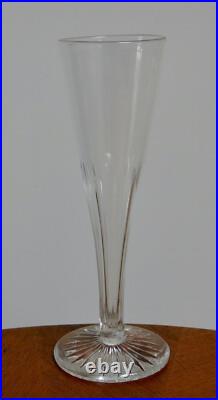 FLUTE à CHAMPAGNE, 4 belles flutes à champagne, Baccarat, Saint Louis, cristal