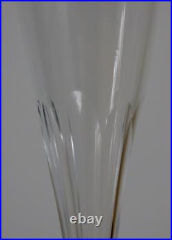 FLUTE à CHAMPAGNE, 4 belles flutes à champagne, Baccarat, Saint Louis, cristal