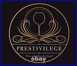 Florence, cristal Saint Louis. 6 Roemers / Verres à vin du Rhin. H24cm