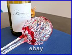 Florence, cristal Saint Louis. 6 Roemers / Verres à vin du Rhin. H24cm