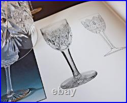 Florence, cristal Saint Louis. 6 verres à eau N°2. H18,1cm. Estampillé