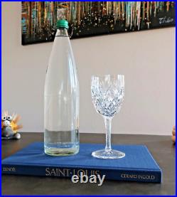 Florence, cristal Saint Louis. 6 verres à eau N°2. H18,1cm. Estampillé