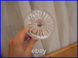 Flute à champagne roemer cristal overlay violet Saint ST Louis Tommy 18.8 cm Flute à champagne roemer cristal overlay violet Saint ST Louis Tommy 18.8 cm