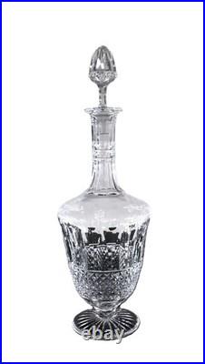 Grand Carafe A Vin Ou Whisky En Cristal Taille Modele Tommy St Louis Signe