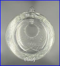 Grand Pichet Cristal De Saint Louis Chantilly Broc À Eau Orangeade