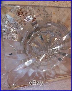 Grand vase Saint Louis cristal taillé Medicis 40 cm