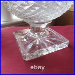 Grand vase en cristal de saint louis modèle Versailles Médicis signé H 32 CM