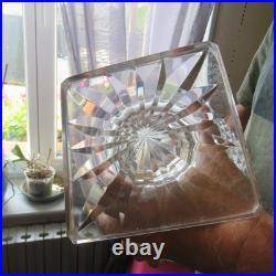 Grand vase en cristal de saint louis modèle Versailles Médicis signé H 32 CM