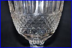 Grande carafe aiguière en cristal de Saint Louis, modèle Tommy, hauteur 37.5 cm