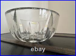 Grande coupe cristal estampillée Saint-Louis