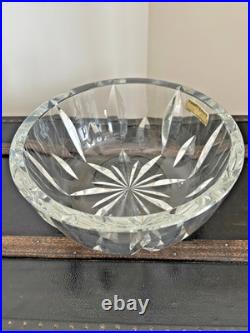 Grande coupe cristal estampillée Saint-Louis