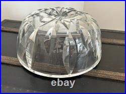 Grande coupe cristal estampillée Saint-Louis