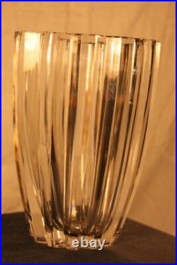 Gros vase années 60/70 estampillé cristal St Louis France Gros vase années 60/70 estampillé cristal St Louis France
