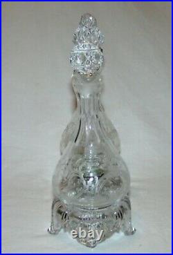 HUILIER VINAIGRIER CRISTAL SAINT LOUIS ANCIEN 19ème oil vinegar crystal set