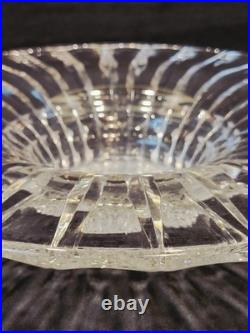 Imposante Coupe A Fruits En Cristal Saint Louis Diamètre 39 Cm