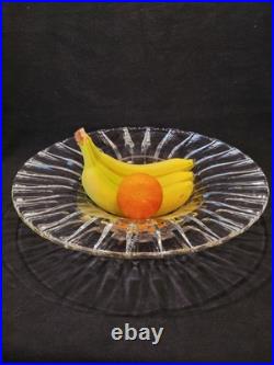 Imposante Coupe A Fruits En Cristal Saint Louis Diamètre 39 Cm