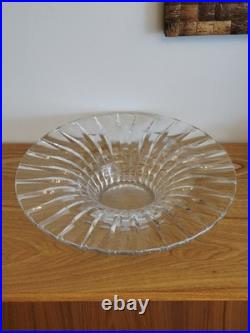 Imposante Coupe A Fruits En Cristal Saint Louis Diamètre 39 Cm