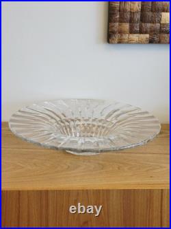 Imposante Coupe A Fruits En Cristal Saint Louis Diamètre 39 Cm