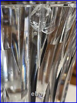 Joli vase Vintage en cristal Saint-Louis signé