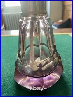 Lampe berger cristal saint Louis violine