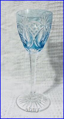 Lorraine St Louis Verres A Vin Roemer Cristal Taillé Doublé De Couleur Coloré Ad