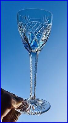 Lorraine St Louis Verres A Vin Roemer Cristal Taillé Doublé De Couleur Coloré Ad