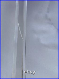 Lot 2 Verres Porto Cristal Saint Louis Modele Massenet Bleu Ht 16.6 CM