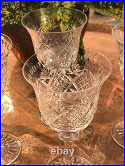 Lot 5 verres à eau Cristal Saint Louis collection Tommy taille 904 + un offert