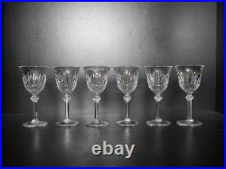 Lot 6 Verres à Porto 9 cl modèle tommy en Cristal Saint ST Louis 13,9 cm N°5 Lot 6 Verres à Porto 9 cl modèle tommy en Cristal Saint ST Louis 13,9 cm N°5