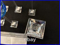 Lot 6 coupes modèle crocus en cristal de Saint Louis (prix du lot)