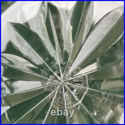 Lot 6 verres à eau en cristal Saint Louis signés Modèle Camargue H 17,3 cm