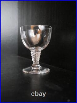 Lot 6 verres à liqueur cristal Saint ST Louis Tsarine 7,5 cm