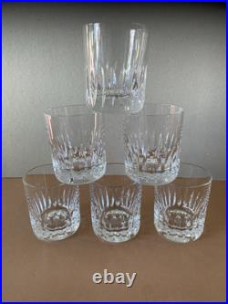 Lot De 6 Petits Verres à Whisky En Cristal De St Louis Modèle Jersey Lot De 6 Petits Verres à Whisky En Cristal De St Louis Modèle Jersey