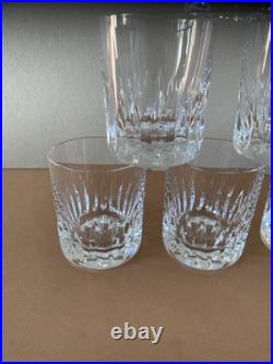 Lot De 6 Petits Verres à Whisky En Cristal De St Louis Modèle Jersey Lot De 6 Petits Verres à Whisky En Cristal De St Louis Modèle Jersey